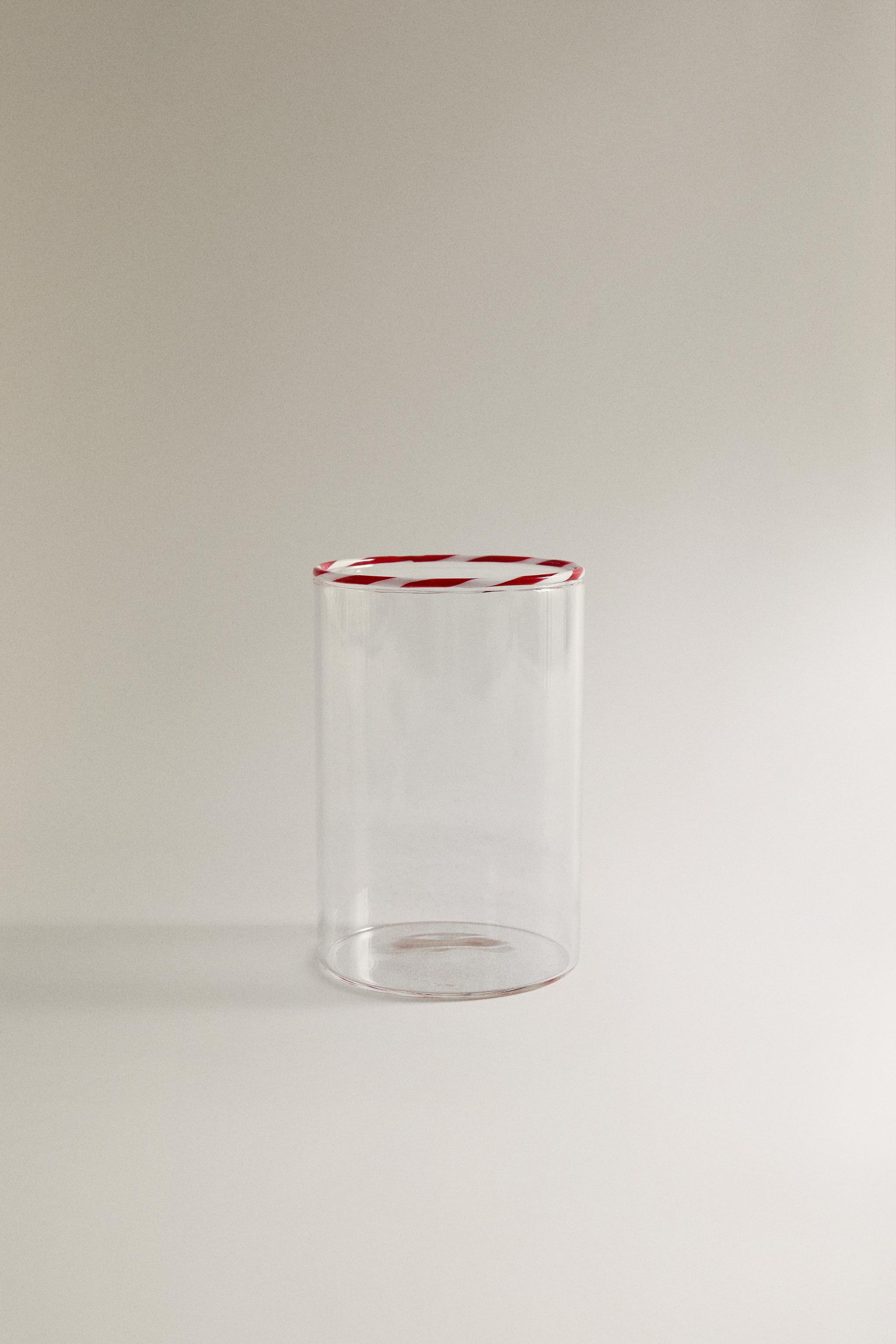 GOBELET BOROSILICATE CANNE À SUCRE NOËL